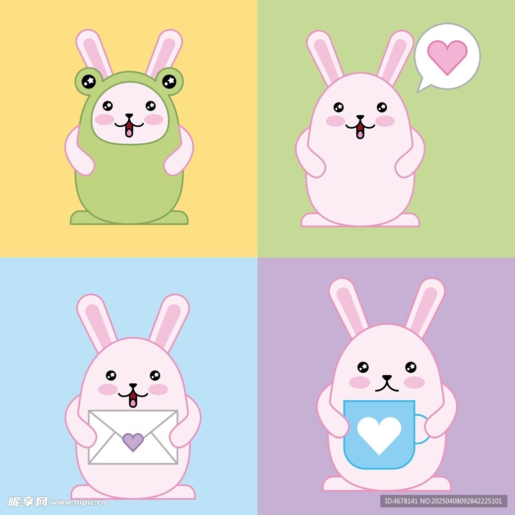 卡通兔子