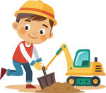 孩子玩具角色扮演免抠图