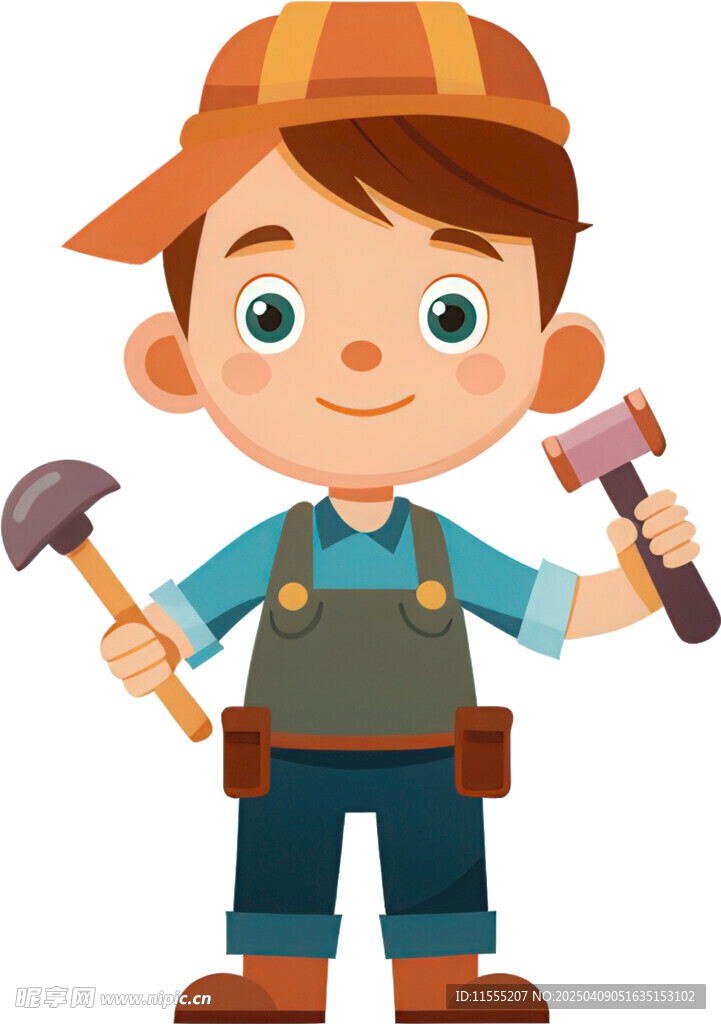 孩子玩具角色扮演免抠图