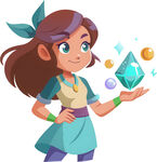 孩子玩具角色扮演免抠图