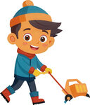 孩子玩具角色扮演免抠图