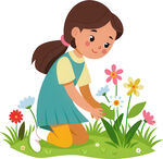 孩子玩具角色扮演免抠图