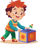 孩子玩具角色扮演免抠图