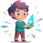 孩子玩具角色扮演免抠图