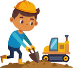 孩子玩具角色扮演免抠图