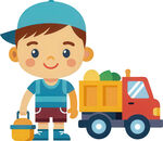 孩子玩具角色扮演免抠图