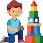 孩子玩具角色扮演免抠图