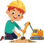 孩子玩具角色扮演免抠图