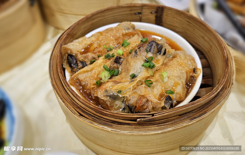 鸡丝腐皮卷