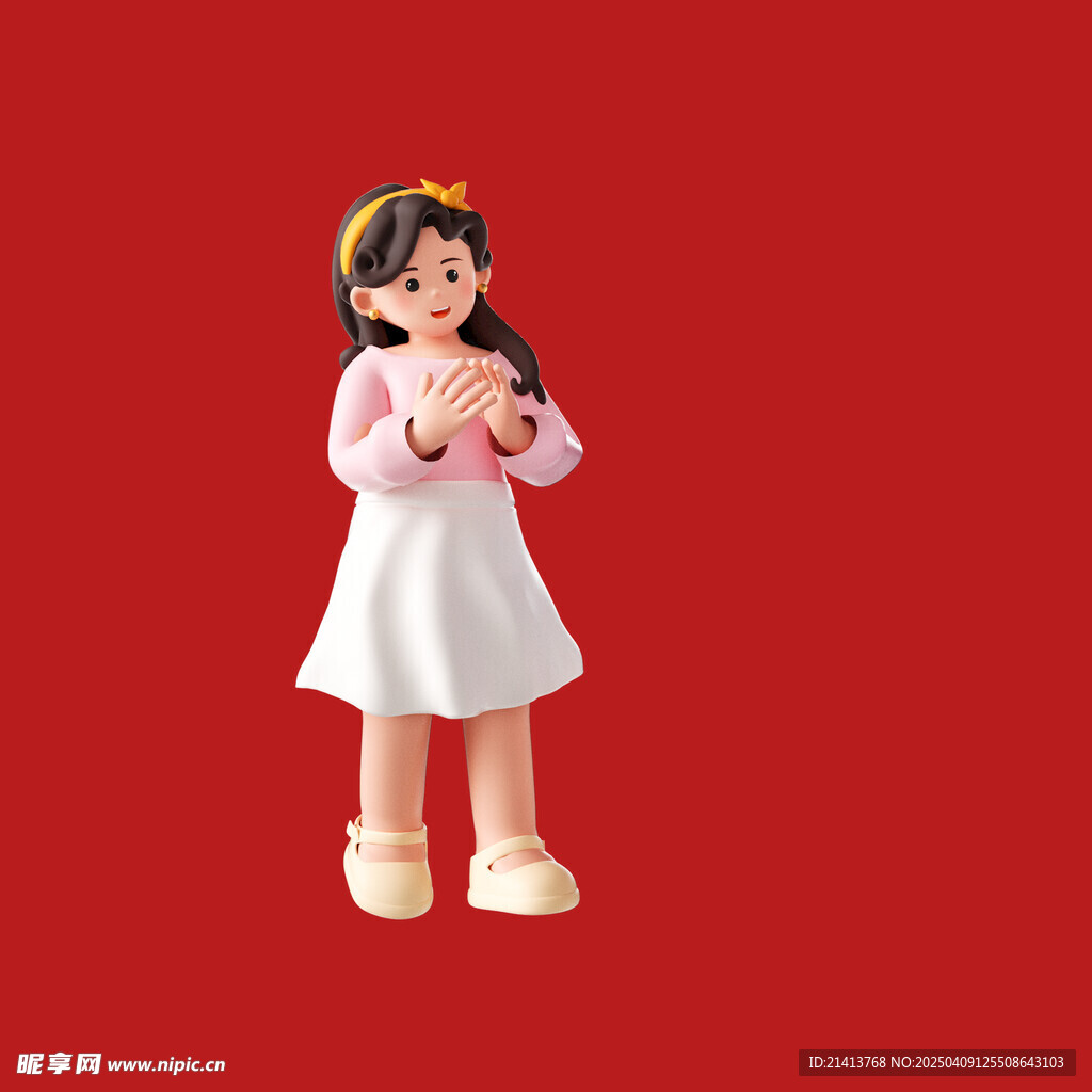 插画女孩女人