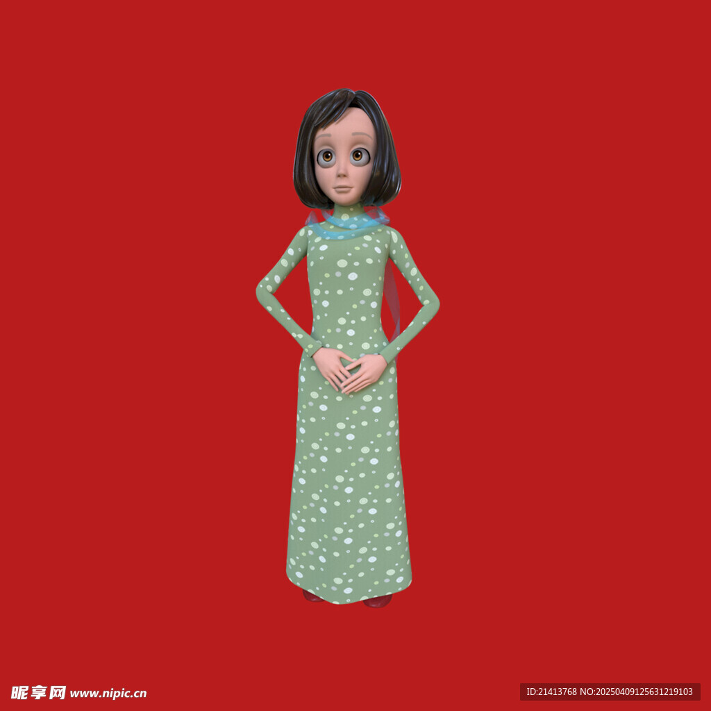 插画女孩女人