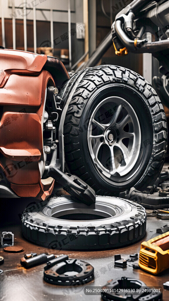 汽车维修 补胎换胎