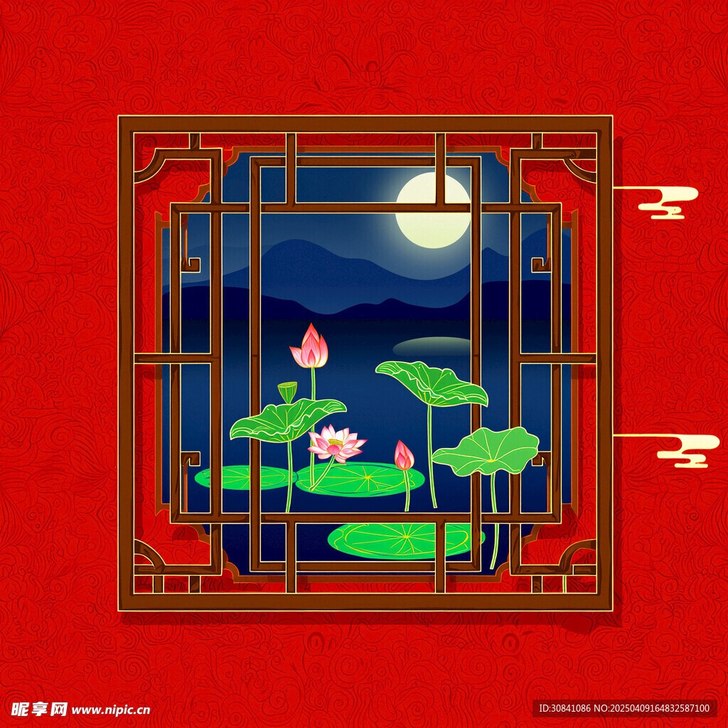 国风背景