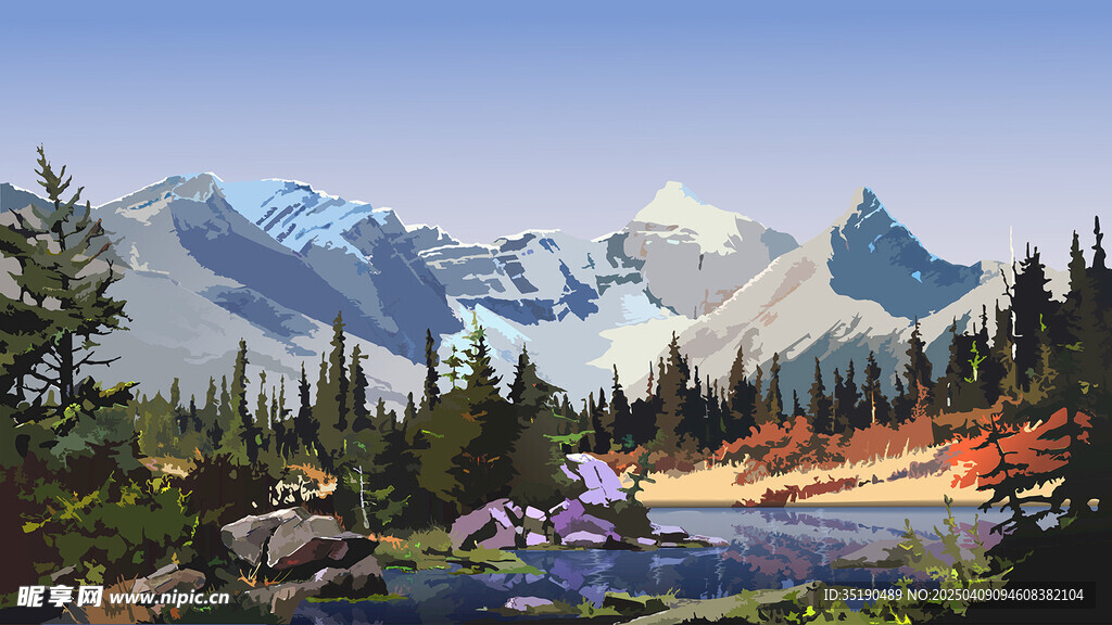 雪山