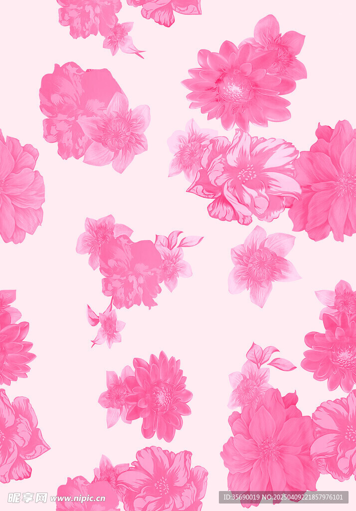 手绘花
