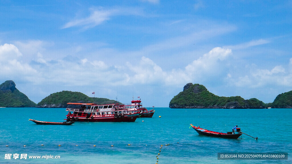 海岛旅游船舶