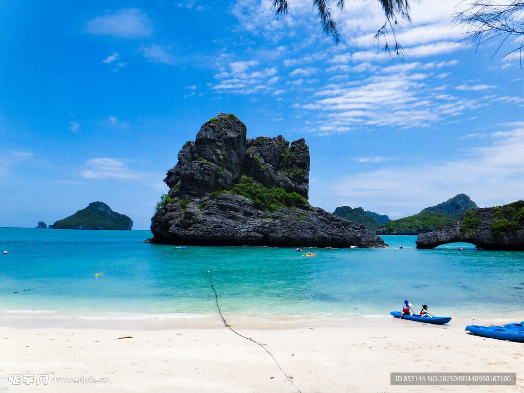 海岛海滩风光