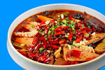 水煮肉片特写