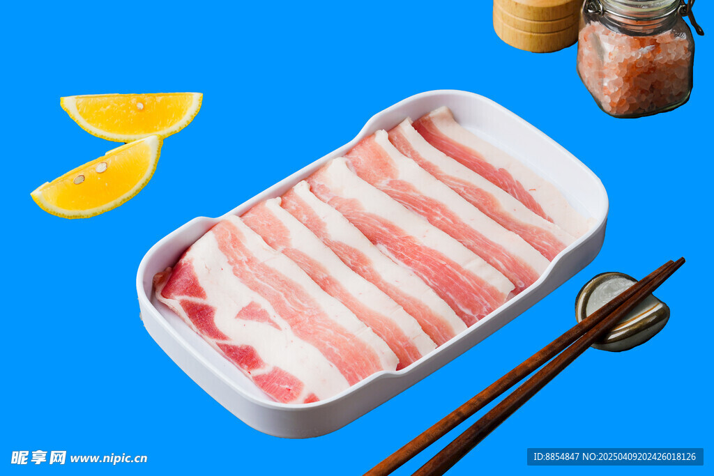  薄片烤肉片