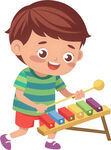孩子玩具角色扮演免抠图