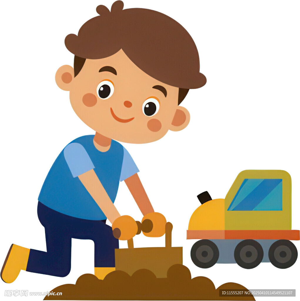 孩子玩具角色扮演免抠图 