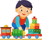 孩子玩具角色扮演免抠图 