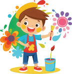 孩子玩具角色扮演免抠图 