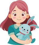 孩子玩具角色扮演免抠图 