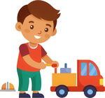 孩子玩具角色扮演免抠图 