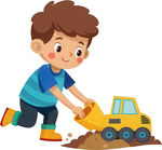孩子玩具角色扮演免抠图 