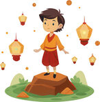孩子玩具角色扮演免抠图 