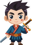 孩子玩具角色扮演免抠图 