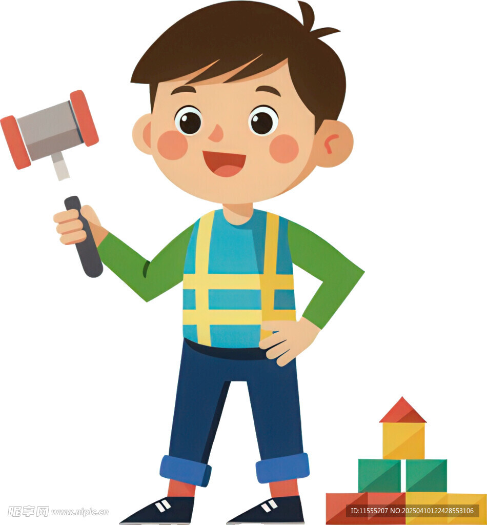 孩子玩具角色扮演免抠图 
