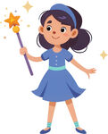 孩子玩具角色扮演免抠图 