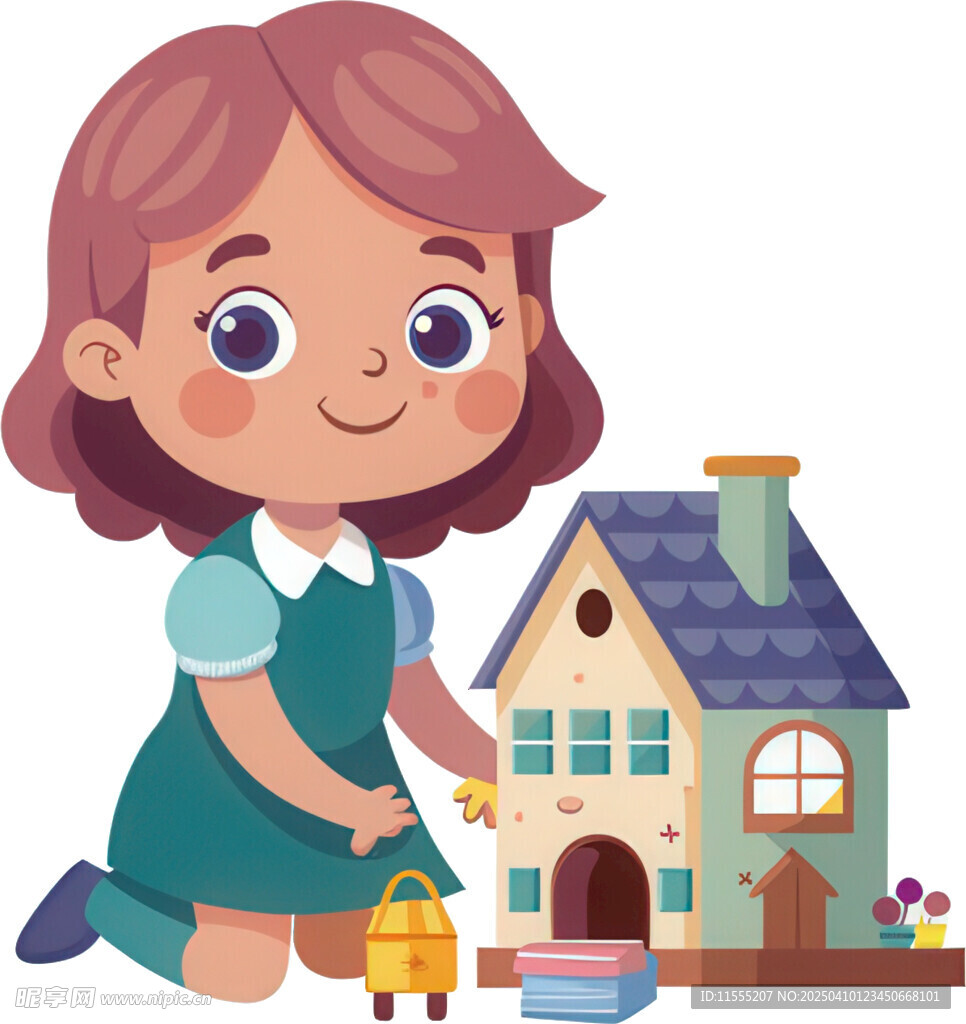 孩子玩具角色扮演免抠图 