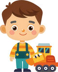 孩子玩具角色扮演免抠图 