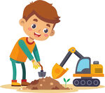 孩子玩具角色扮演免抠图 