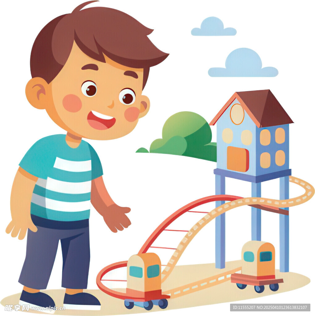 孩子玩具角色扮演免抠图 