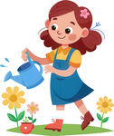 孩子玩具角色扮演免抠图