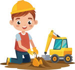 孩子玩具角色扮演免抠图