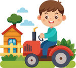 孩子玩具角色扮演免抠图