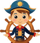 孩子玩具角色扮演免抠图