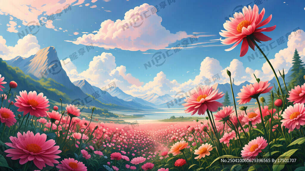请给我设计一幅百花节演出活动的