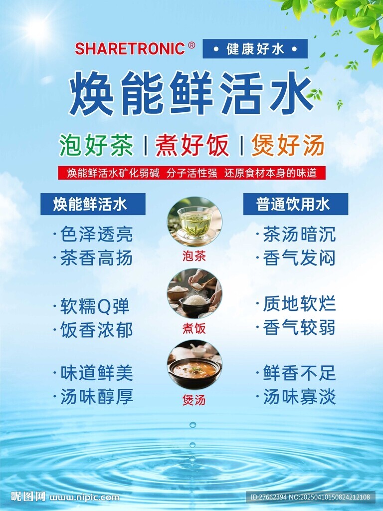 焕能鲜活水