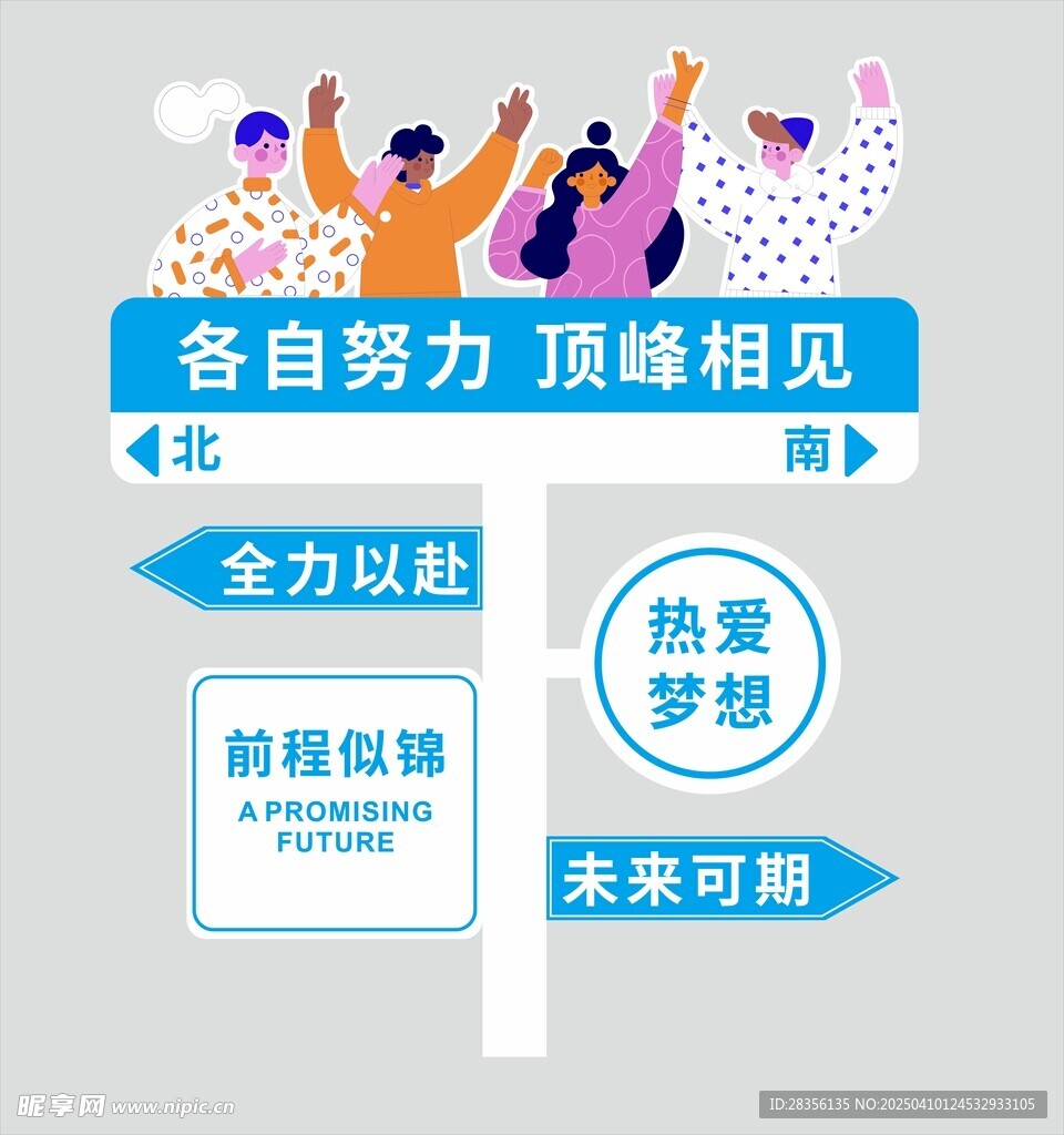 梦想指示牌