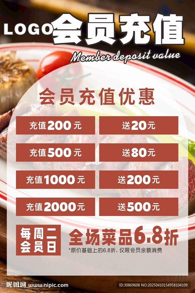 会员充值