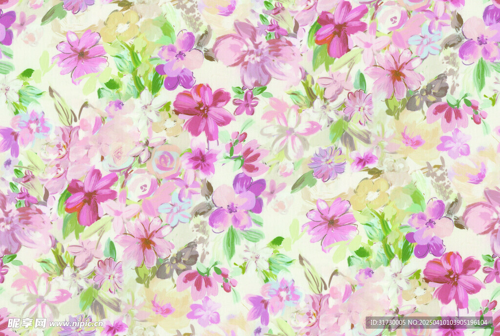 手绘花