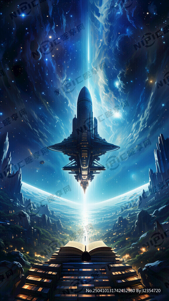 蓝色的浩瀚星空 阅读未来