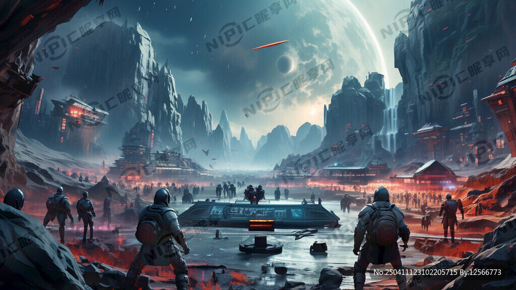 游戏 外星球 电竞 大场景