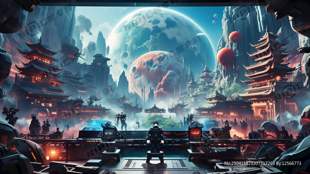 游戏 外星球 电竞 大场景
